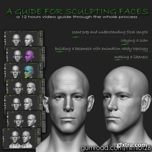 Gumroad – A Guide to Sculpting Faces