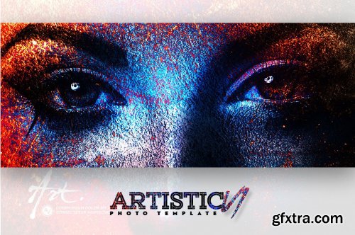 CreativeMarket - Artistic Photo Template V1 6097774