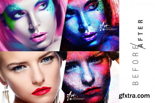 CreativeMarket - Artistic Photo Template V1 6097774