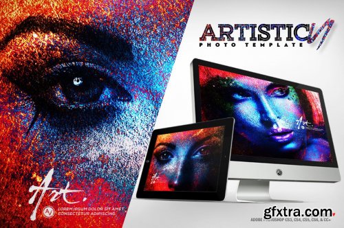 CreativeMarket - Artistic Photo Template V1 6097774