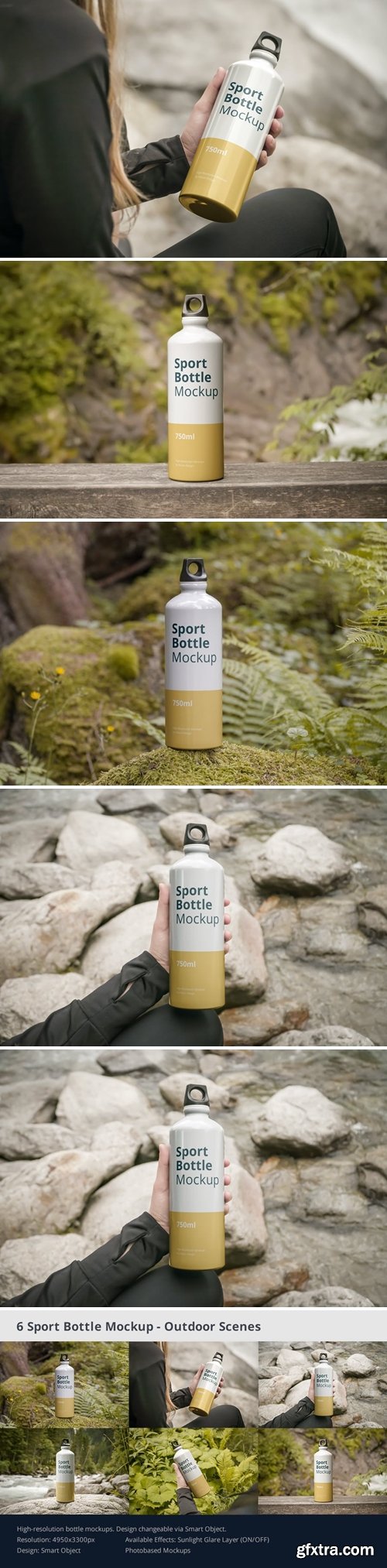 GraphicRiver - Sport Bottle Mockup Outdoor Scenes 31778751