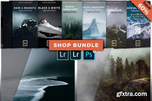 NorthLandscapes - 6 Professional Lightroom Preset Packs for Landscape & Travel Photography