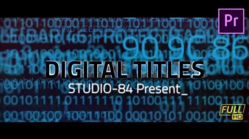 Videohive - Digital Core Titles