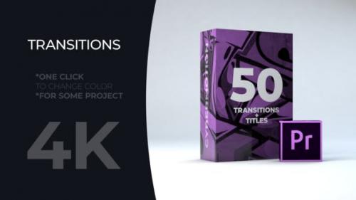 Videohive - 50 Title Transitions MOGRT