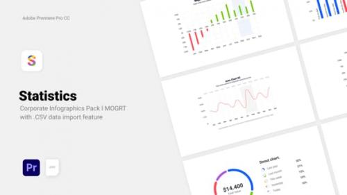 Videohive - Statistics - Corporate CSV Data Driven Infographics l MOGRT