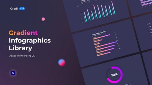 Videohive - Gradi - Gradient Infographics l MOGRT