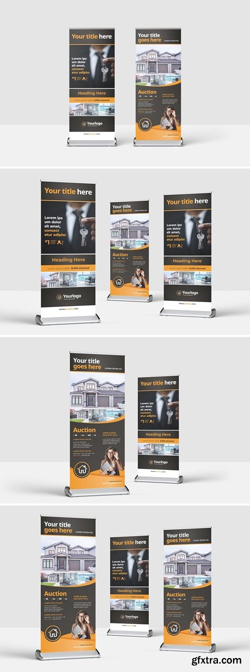 Real Estate Roll Up Banner / Poster