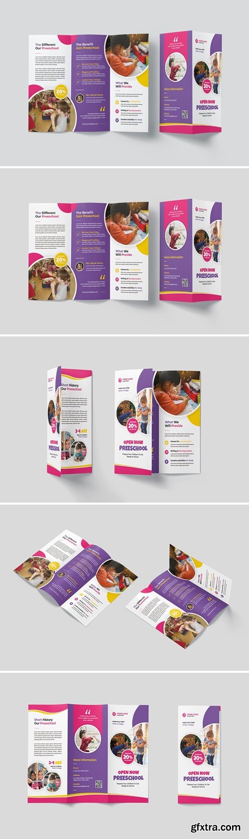 Preeschool Trifold Brochure