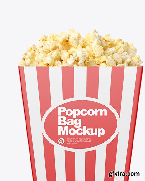 Popcorn Bag Mockup 82453