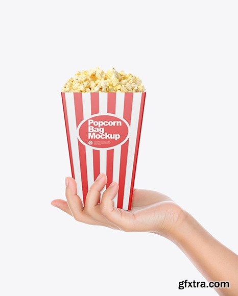 Popcorn Bag Mockup 82453