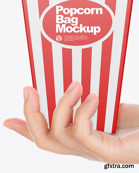 Popcorn Bag Mockup 82453