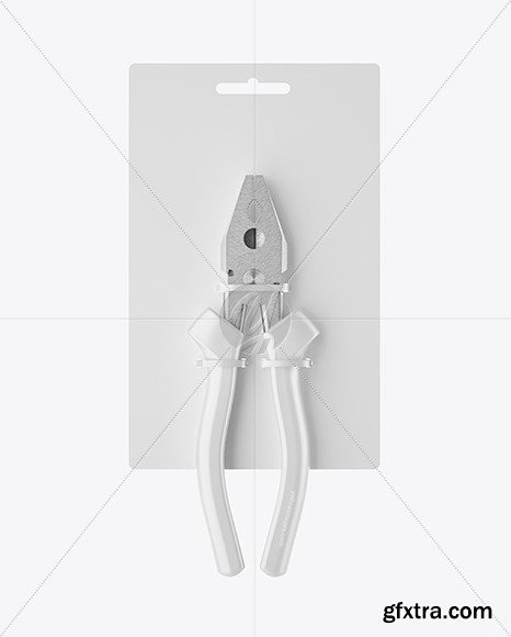 Pliers Mockup - Front View