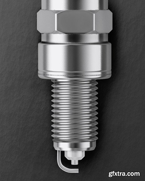 Spark Plug with Blister Pack Mockup 71385