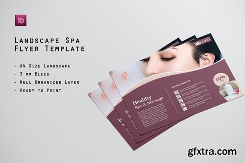 Landscape Spa Flyer Template