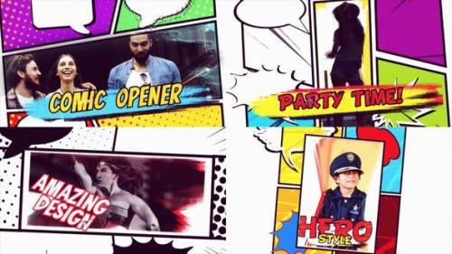 Videohive - Comic Book Intro