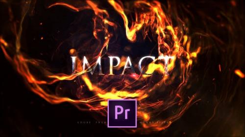 Videohive - Impact Fire Flame Titles | Premiere