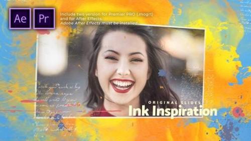 Videohive - Drop Inked Inspiration Slides