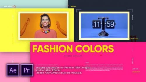 Videohive - Fashion Colors Elegance Slideshow