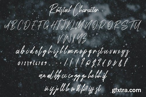 Rootstock - Cool Signature Font