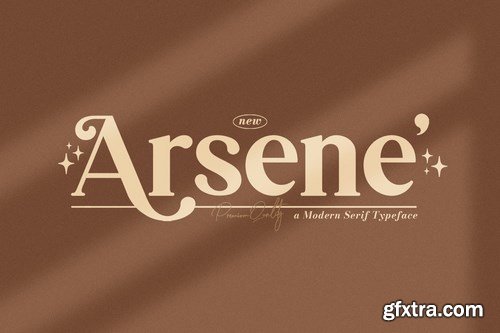 Arsene Modern Serif Typeface