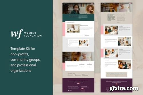 ThemeForest - Women's Foundation v1.0.0 - Non-Profit WordPress Elementor Template Kit - 31865455