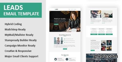 ThemeForest - Leads v1.0 - Multipurpose Responsive Email Template with Online StampReady & Mailchimp Editors - 22751803