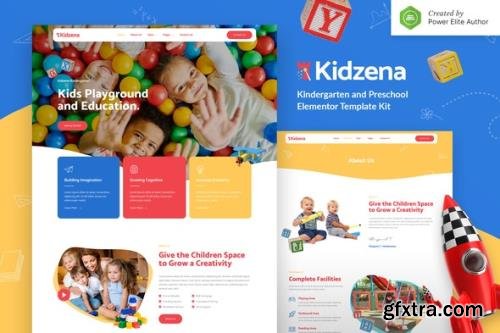 ThemeForest - Kidzena v1.0.0 - Kindergarten & Preschool Elementor Template Kit - 31897256