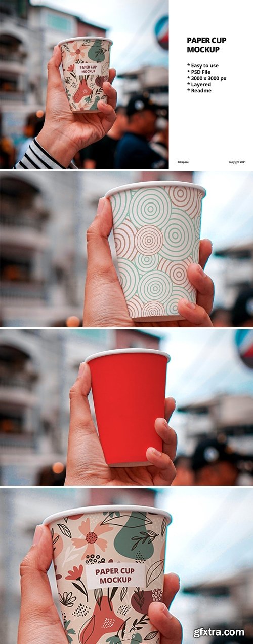 Paper Cup Mockup