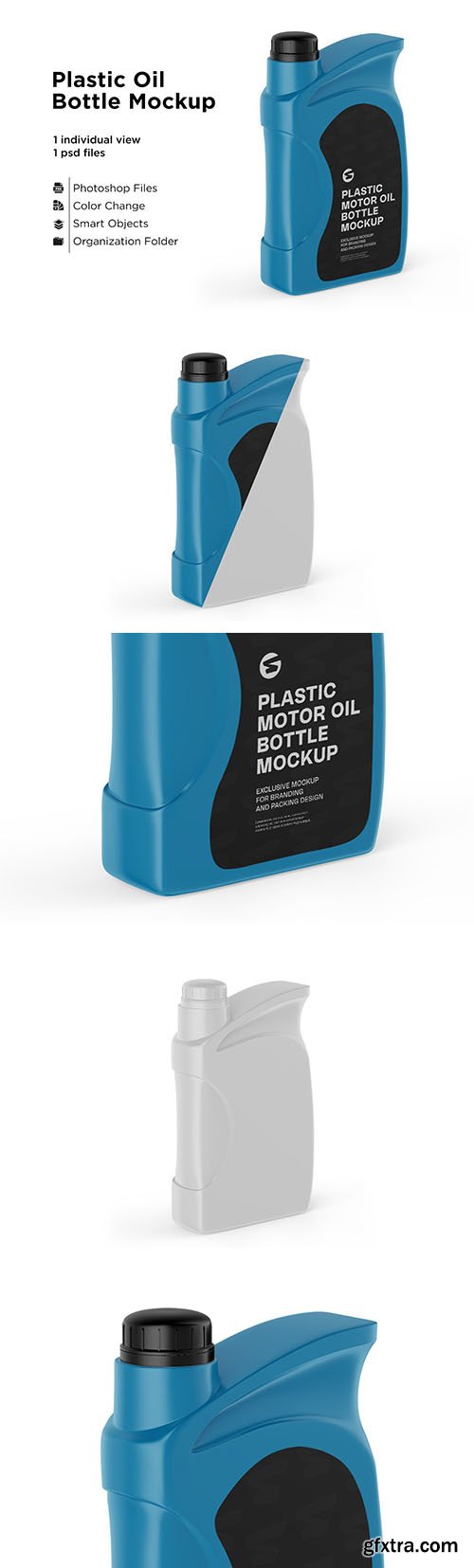 CreativeMarket - Plastic Motor Oil Jerrycan Mockup 6063385