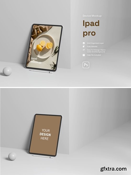 Device With Background Mockup