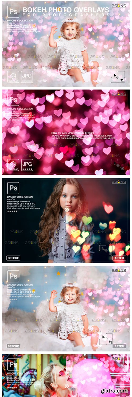 Valentine Overlay &amp; Photoshop Overlay 8561390