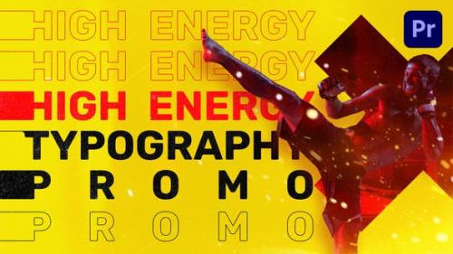 Videohive - Energy Typography Promo | Mogrt