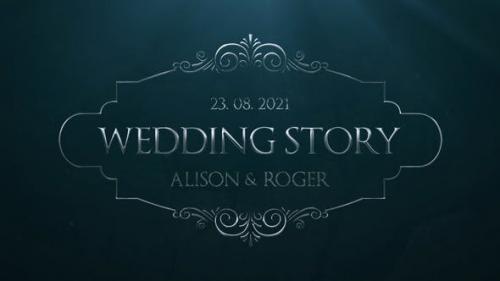 Videohive - Silver Wedding Titles