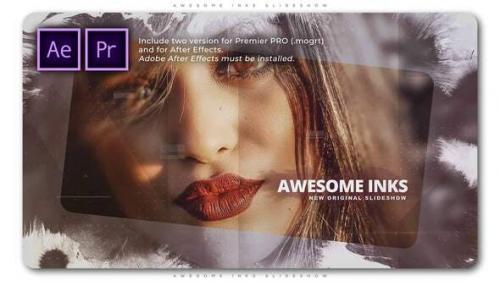 Videohive - Awesome Inks Slideshow