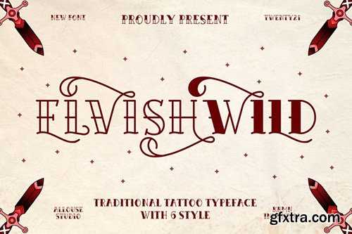 Elvishwild Font 