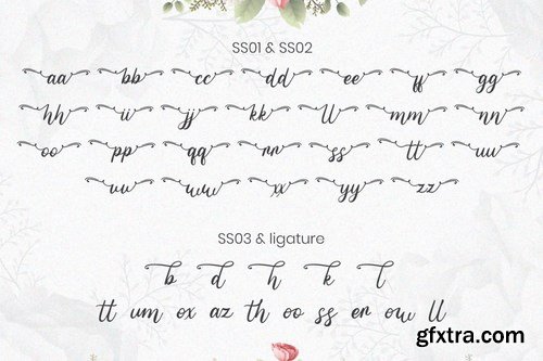 Geshana - Wedding Font