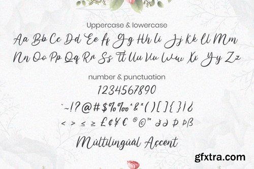 Geshana - Wedding Font