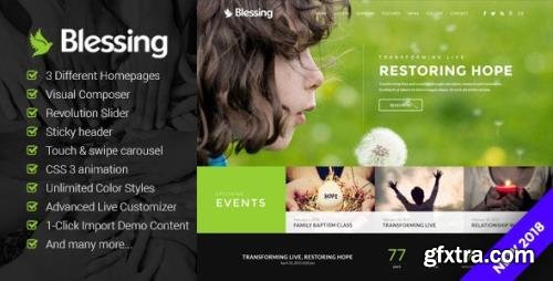 ThemeForest - Blessing v1.6.3.0 - Responsive WordPress Theme for Church Websites - 20514866