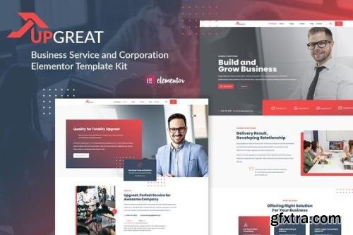 ThemeForest - Upgreat v1.0.5 - Business Service Corporate Elementor Template Kit - 31833785