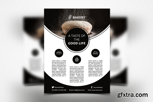 027 - Bakery Flyer Template