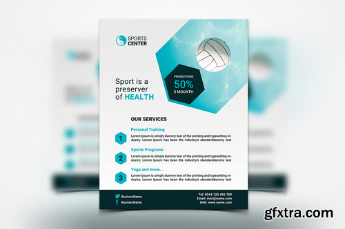 033 - Sport Flyer Template