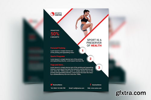 035 - Sport Flyer Template