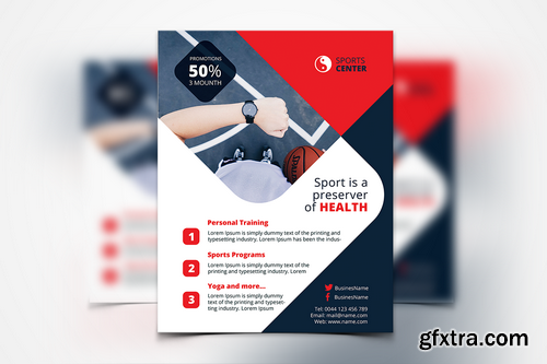 034 - Sport Flyer Template