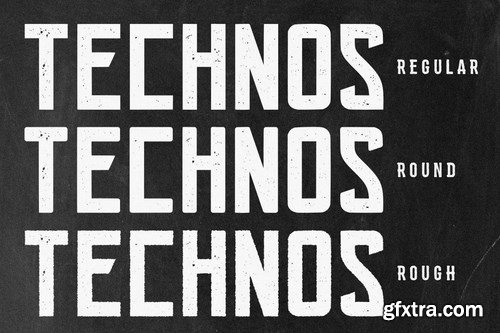 Vintage Technos Font