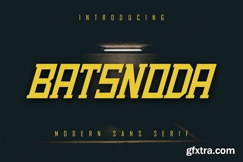 Batsnoda - Modern Sans Serif