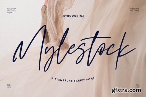 Mylestock Signature Script Font