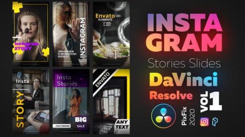 Videohive - Instagram Stories - DaVinci Resolve