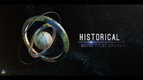 Videohive - Historical Opener Titles