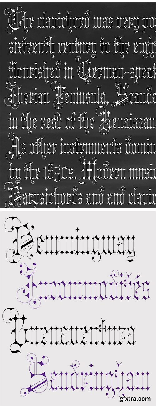 Clavichord Font