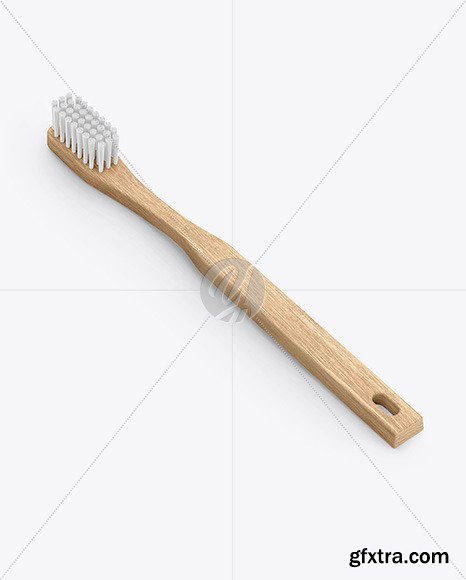 Wooden Toothbrush Mockup 78532